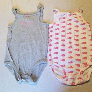2 Carters Tank Onsies 😍